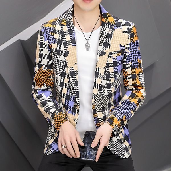 men slim fit printing office blazer jacket fashion solid mens suit jacket wedding dress coat casual business male suit coat, White;black
men slim fit printing office blazer jacket fashion solid mens suit jacket wedding dress coat casual business male suit coat, White;black