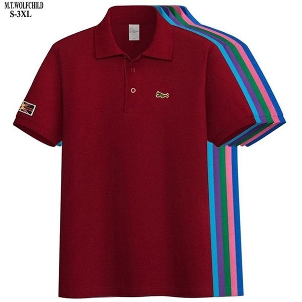 mens short sleeve polos shirts casual design brand cotton homme fashion summer sportswear male 220614, White;black
mens short sleeve polos shirts casual design brand cotton homme fashion summer sportswear male 220614, White;black