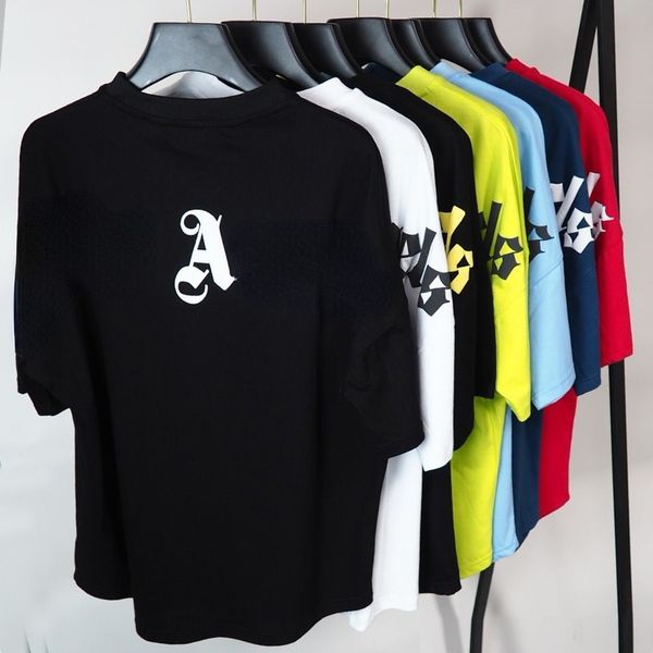 high version men's and women's t-shirt palm 22ss back angel letter printing tide brand hip-hop round neck short-sleeved tshirt fas, White;black
high version men's and women's t-shirt palm 22ss back angel letter printing tide brand hip-hop round neck short-sleeved tshirt fas, White;black