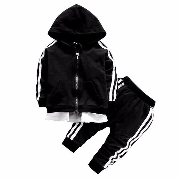 spring baby casual tracksuit children boy girl cotton zipper jacket pants 2pcs sets kids leisure sport suit infant clothing 210908182s, White
spring baby casual tracksuit children boy girl cotton zipper jacket pants 2pcs sets kids leisure sport suit infant clothing 210908182s, White