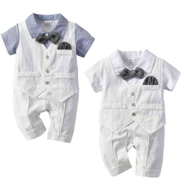 new fashion summer cool newborn baby boy loose romper gentleman bowtie jumpsuit party casual outfits set g220521, Blue
new fashion summer cool newborn baby boy loose romper gentleman bowtie jumpsuit party casual outfits set g220521, Blue