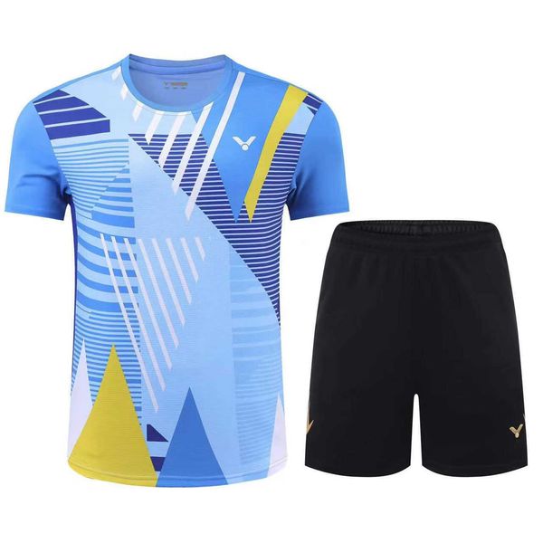 badminton sportswear set new men's and women's game jersey breathable quick drying training uniform custom short sleeve printing, Black
badminton sportswear set new men's and women's game jersey breathable quick drying training uniform custom short sleeve printing, Black
