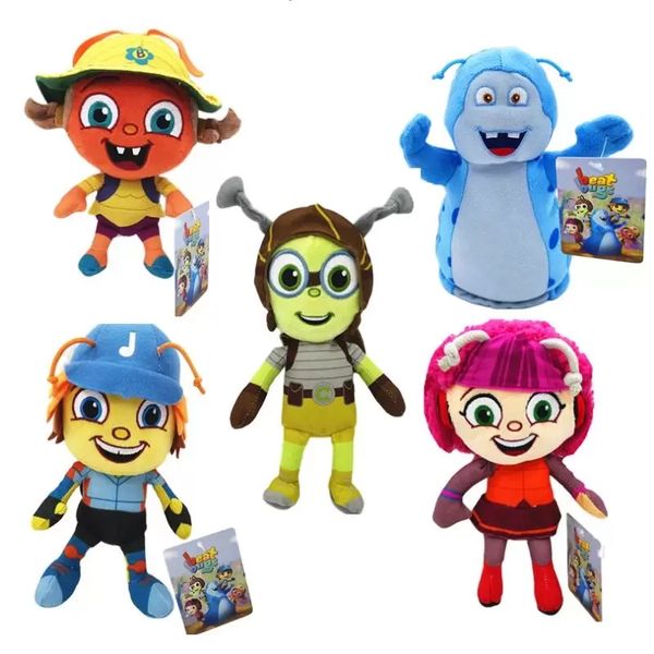 set of 5 pieces beat bugs plush doll toys stuffed animal figure beatles character jay crick buzz 8"/21cm
set of 5 pieces beat bugs plush doll toys stuffed animal figure beatles character jay crick buzz 8"/21cm