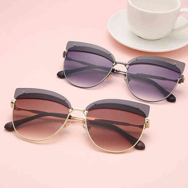 designer sunglasses women metal sun glasses ladies uv400 gradient lens glass de, White;black
designer sunglasses women metal sun glasses ladies uv400 gradient lens glass de, White;black