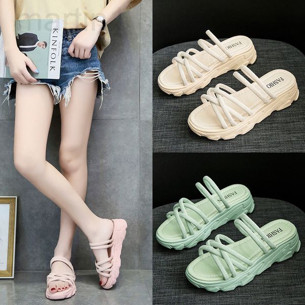 slippers designer women wearing two sandals outside 2022 summer korean version of new thick bottomed muffin roman fairy style sports women&#, Black
slippers designer women wearing two sandals outside 2022 summer korean version of new thick bottomed muffin roman fairy style sports women&#, Black