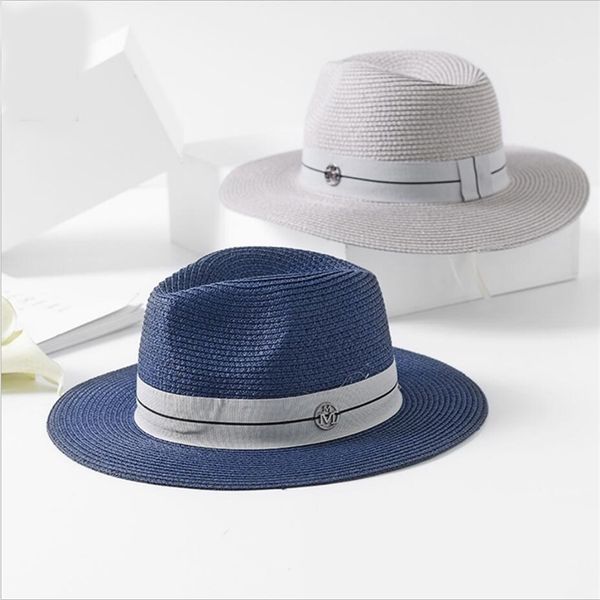 summer panama hat for women black ribbon straw fashion lady church caps beach sun 220427, Blue;gray
summer panama hat for women black ribbon straw fashion lady church caps beach sun 220427, Blue;gray