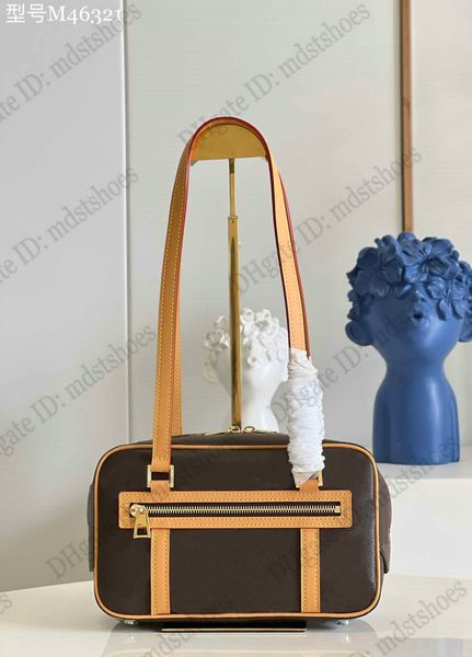 m46321 vintage cite classic womens shoulder bag monograms canvas with long handle front zip pocket designers handbag
m46321 vintage cite classic womens shoulder bag monograms canvas with long handle front zip pocket designers handbag