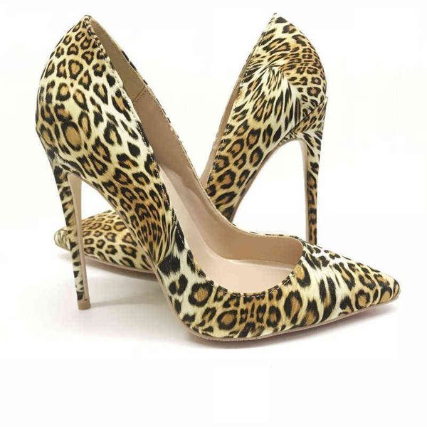 noennamenu womens classic leopard high wedding party shoes print party large 8 1012 cm 45 46 t220730, Black