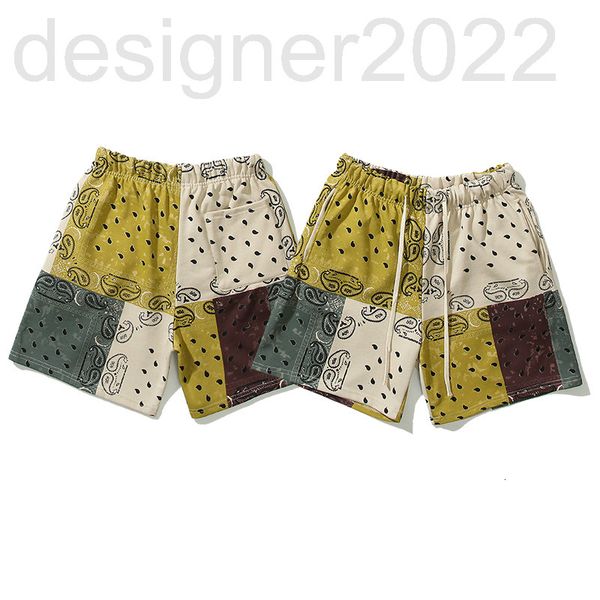 men's shorts designer 22ss cashew blossom stitched contrast shorts men's and women's hip hop fashion brand loose thin casual, White;black
men's shorts designer 22ss cashew blossom stitched contrast shorts men's and women's hip hop fashion brand loose thin casual, White;black