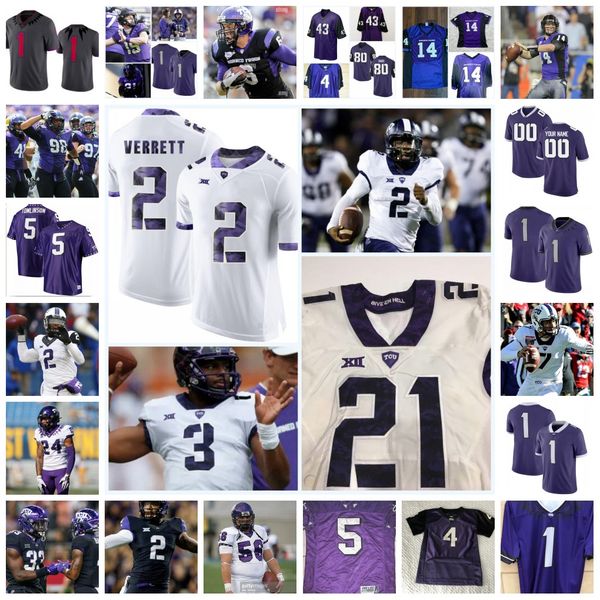 ncaa custom tcu horned frogs stitched football jersey 0 corey wren 18 ishmael burdine 74 andrew coker 0 landyn watson 58 altrique barlow 29, Black
ncaa custom tcu horned frogs stitched football jersey 0 corey wren 18 ishmael burdine 74 andrew coker 0 landyn watson 58 altrique barlow 29, Black