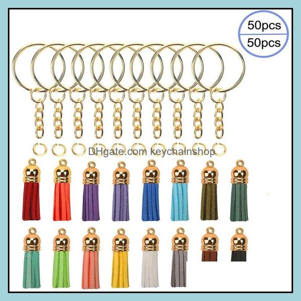 keychains fashion accessories kimter leather tassel keychain 150pcs key ring with chain open jump rings diy for crafts suppl dhtd4, Silver
keychains fashion accessories kimter leather tassel keychain 150pcs key ring with chain open jump rings diy for crafts suppl dhtd4, Silver