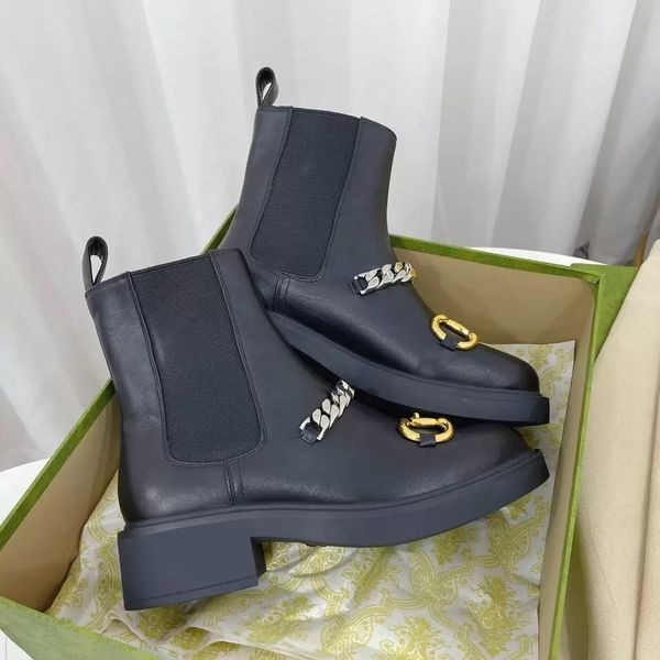 elegant brand women's horsebit chelsea boots with chain ankle boot flats black calfskin leather winter booties luxury party dress walki
elegant brand women's horsebit chelsea boots with chain ankle boot flats black calfskin leather winter booties luxury party dress walki