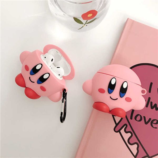 for airpod 2 case 3d kirby cartoon soft silicone wireless earphone cases for apple airpods pro case cute cover funda
for airpod 2 case 3d kirby cartoon soft silicone wireless earphone cases for apple airpods pro case cute cover funda