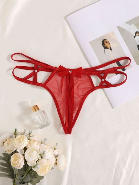 rhinestone decor cut out panty d6uw#, Black;red
rhinestone decor cut out panty d6uw#, Black;red