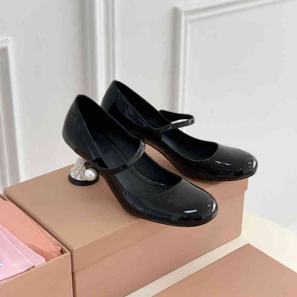 shoes spring dress french round head one-sided belt mary jane single shoes women's sweet wine glass heel high-heeled j2bt 39c3, Black
shoes spring dress french round head one-sided belt mary jane single shoes women's sweet wine glass heel high-heeled j2bt 39c3, Black