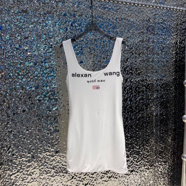 casual dresses designer chaopai 22 early spring new king flag letter spice girl backless small elastic vest dress 93v52022, Black;gray
casual dresses designer chaopai 22 early spring new king flag letter spice girl backless small elastic vest dress 93v52022, Black;gray