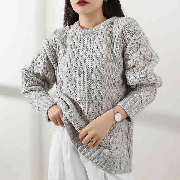 women's hoodies sweatshirts autumn and winter round neck pullover age reducing casual temperament thin knitted twist sweater female x1d, Black
women's hoodies sweatshirts autumn and winter round neck pullover age reducing casual temperament thin knitted twist sweater female x1d, Black