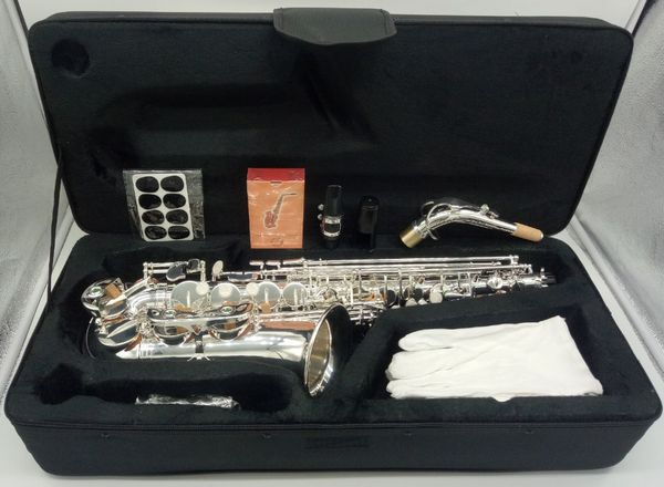 brand new mfc alto saxophone reference 54 silvering e-flat alto sax r54 with case mouthpiece reeds neck
brand new mfc alto saxophone reference 54 silvering e-flat alto sax r54 with case mouthpiece reeds neck