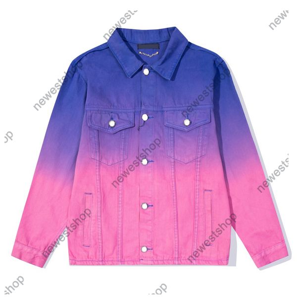 2022 europe spring men women designers jackets mens gradient denim coat letter print lapel neck paris streetwear coats s-xl, Black;brown
2022 europe spring men women designers jackets mens gradient denim coat letter print lapel neck paris streetwear coats s-xl, Black;brown