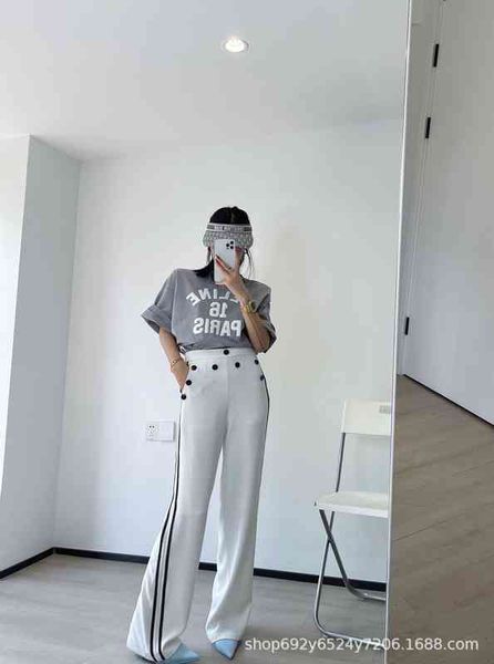 women's t-shirt ce home spring and summer color contrast letter printing loose version short sleeve 5y39 pg5v, White
women's t-shirt ce home spring and summer color contrast letter printing loose version short sleeve 5y39 pg5v, White