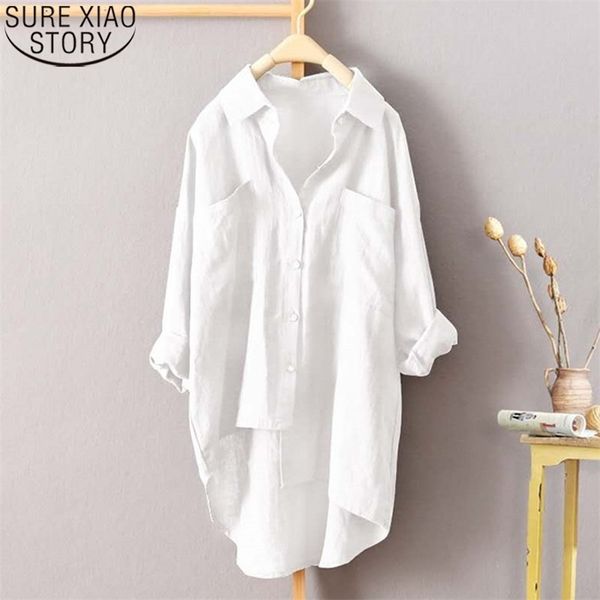 plus size 3xl 4xl 5xl loose long shirt women vintage blouse long sleeve shirt solid fall casual ladies button blusas 12161 201202, White
plus size 3xl 4xl 5xl loose long shirt women vintage blouse long sleeve shirt solid fall casual ladies button blusas 12161 201202, White