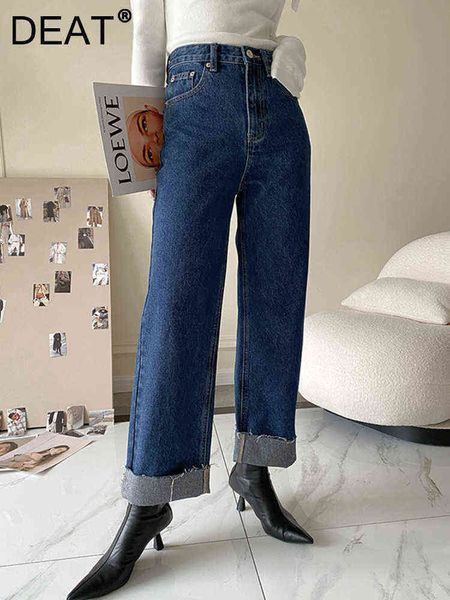deat woman jeans crimping tassel high waist deep blue distressed streetwear style straight pants 2022 autumn fashion 15ab156 221225
deat woman jeans crimping tassel high waist deep blue distressed streetwear style straight pants 2022 autumn fashion 15ab156 221225