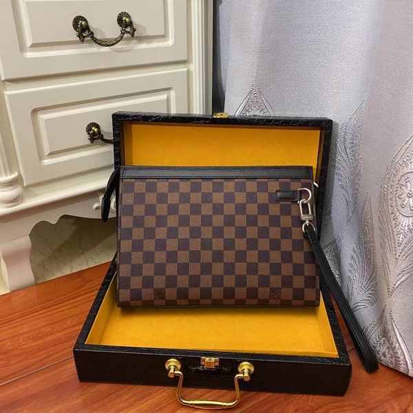 brand luxury leather men's handbag 33230# designer plaid classic male clutch simple fashion multi-card wallet
brand luxury leather men's handbag 33230# designer plaid classic male clutch simple fashion multi-card wallet