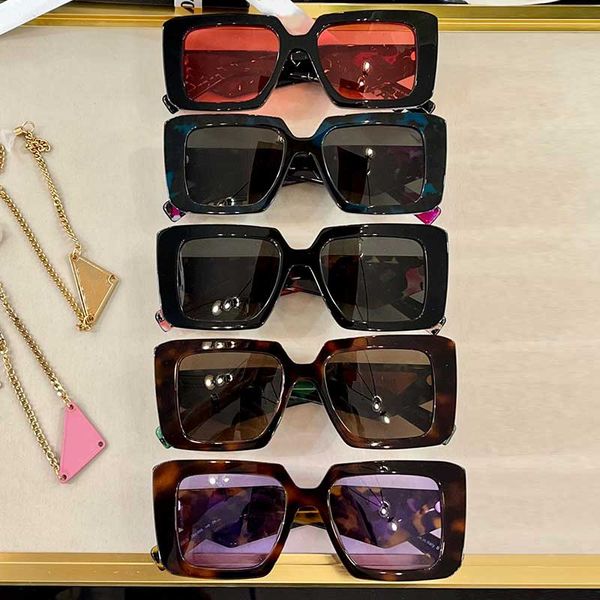 2022 season womens luxury sunglasses pr23ys designer turquoise green on both sides decorative temples women fashion brand sun glasses uv400, White;black
2022 season womens luxury sunglasses pr23ys designer turquoise green on both sides decorative temples women fashion brand sun glasses uv400, White;black