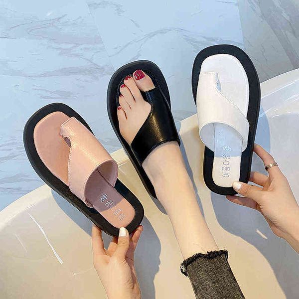 sandals personalized flip flops women's casual platform slippers 220623, Black 
sandals personalized flip flops women's casual platform slippers 220623, Black