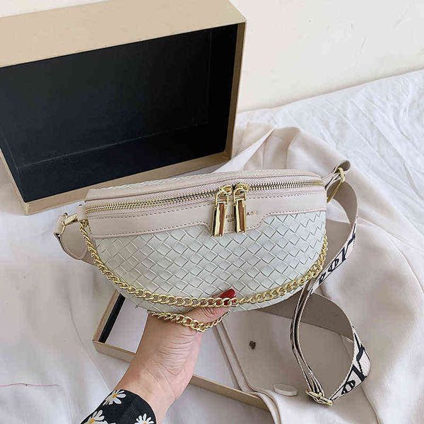 fashion net red bag fashion woven chain wide shoulder belt menger ins small fragrance chest women's
fashion net red bag fashion woven chain wide shoulder belt menger ins small fragrance chest women's