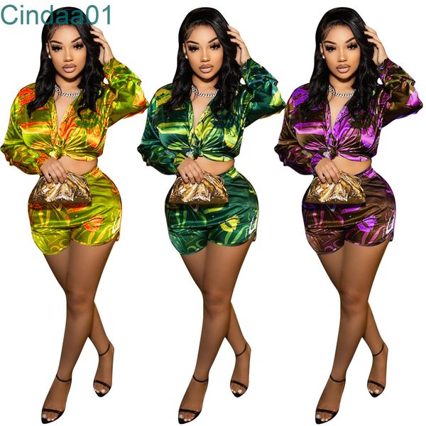 2022 summer womens clothing flowers printing tracksuits bandage long sleeve pants two piece set, Gray
2022 summer womens clothing flowers printing tracksuits bandage long sleeve pants two piece set, Gray