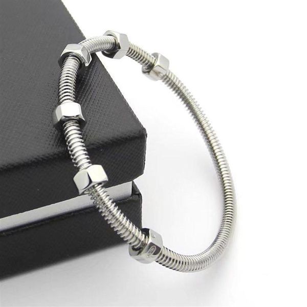 stainless steel bangle screw bracelet fashion designer jewelry women bracelets iced out254o, Black
stainless steel bangle screw bracelet fashion designer jewelry women bracelets iced out254o, Black