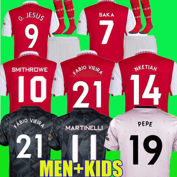 22 23 smith rowe pepe saka g.jesus soccer jerseys fabio vieira fans player odegaard nketiah martinelli tierney sambi 2022 2023 football, Black;yellow
22 23 smith rowe pepe saka g.jesus soccer jerseys fabio vieira fans player odegaard nketiah martinelli tierney sambi 2022 2023 football, Black;yellow
