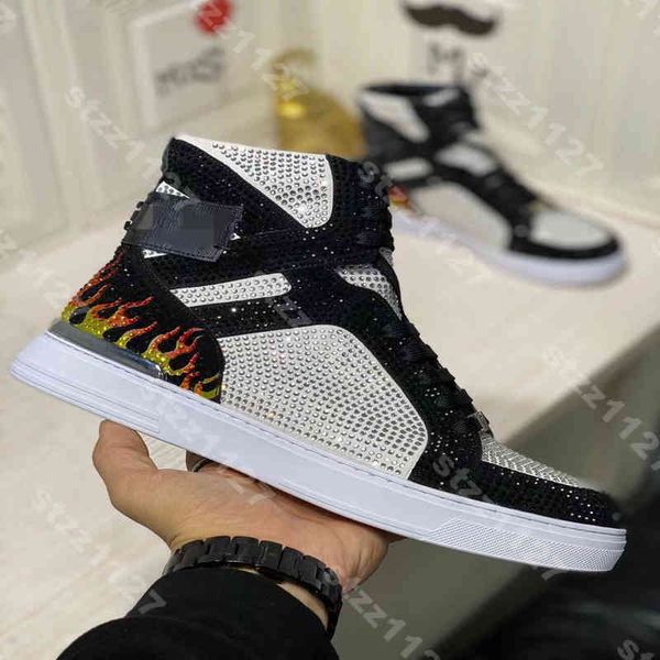 luxurys designers men's man casual pleinshoes ppmixed colors cut lace-up zapatos mujer race runner mjkjj0014, Black
luxurys designers men's man casual pleinshoes ppmixed colors cut lace-up zapatos mujer race runner mjkjj0014, Black