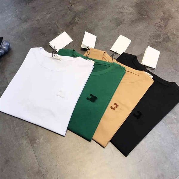 66% off new ce flocking basic with half solid color men's and women's cotton backed short sleeve t-shirt in summer, White
66% off new ce flocking basic with half solid color men's and women's cotton backed short sleeve t-shirt in summer, White