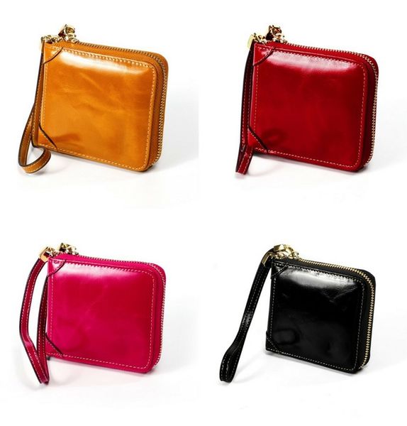 short oil wax lzipper zero wallet leather vintage money collet layer leather anti-theft brush rfid women's cowhide clip, Red;black
short oil wax lzipper zero wallet leather vintage money collet layer leather anti-theft brush rfid women's cowhide clip, Red;black