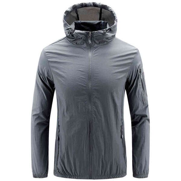 thin jacket men summer outdoor quick dry sun-protective jacket men women hooded outerwear sport windbreaker ultra light jackets y220803, Black;brown
thin jacket men summer outdoor quick dry sun-protective jacket men women hooded outerwear sport windbreaker ultra light jackets y220803, Black;brown