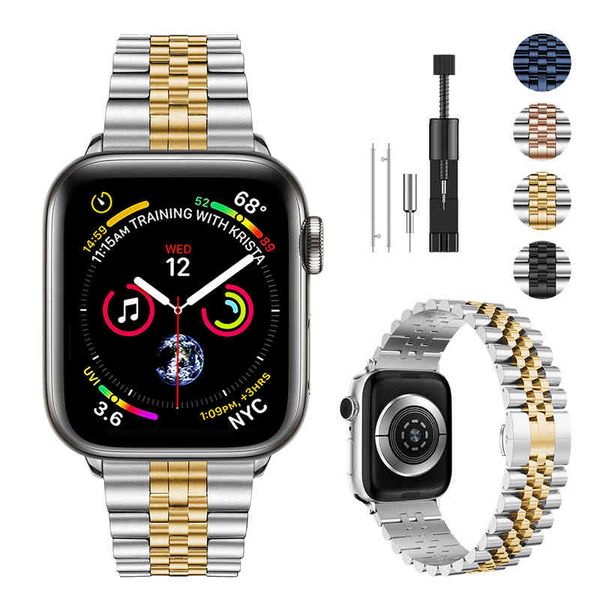 metal strap for apple watch 7 45mm 41mm series 6 5 4 se 44mm 40mm stainless steel bracelet wristband for iwatch 3 2 1 42mm 38mm, Black;brown
metal strap for apple watch 7 45mm 41mm series 6 5 4 se 44mm 40mm stainless steel bracelet wristband for iwatch 3 2 1 42mm 38mm, Black;brown