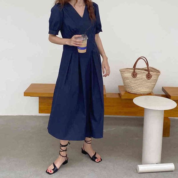 summer women solid fashion elegant casual party dress v neck short sleeve sundress female vestido midlength dress girls 210412, Black;gray
summer women solid fashion elegant casual party dress v neck short sleeve sundress female vestido midlength dress girls 210412, Black;gray