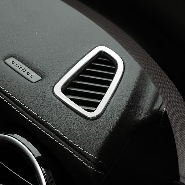 stainless steel dashboard air conditioning outlet frame decoration cover trim for mercedes benz c class w205 glc x253 2015-2020
stainless steel dashboard air conditioning outlet frame decoration cover trim for mercedes benz c class w205 glc x253 2015-2020