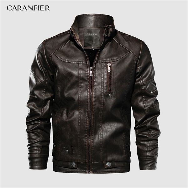 caranfier brand tactical pu leather jacket mens euro size s-xxl stand collar motorcycle leather jacket male coats drop 201224, Black
caranfier brand tactical pu leather jacket mens euro size s-xxl stand collar motorcycle leather jacket male coats drop 201224, Black