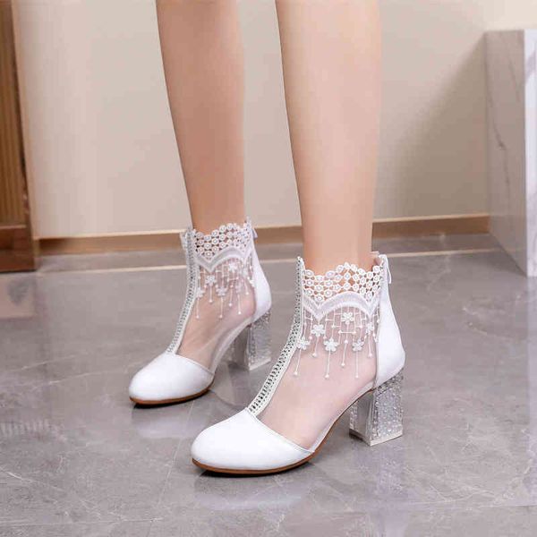sandals spring and autumn lace hollow mesh boots short summer high heels women's shoes leather thick cool 9l2x, Black
sandals spring and autumn lace hollow mesh boots short summer high heels women's shoes leather thick cool 9l2x, Black