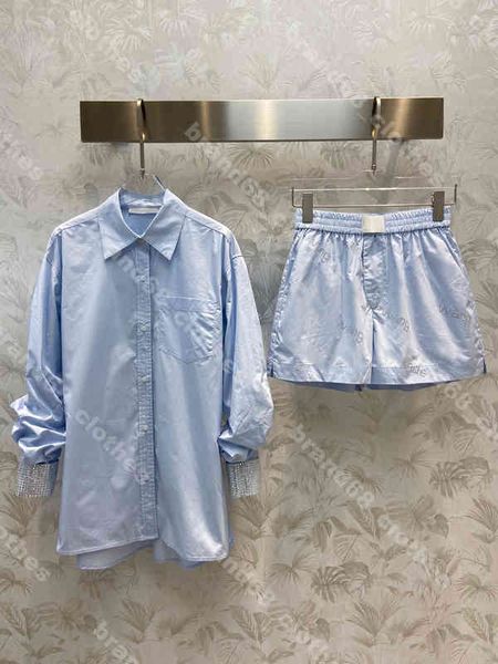 designer women shirt dress shorts set diamond logo casual long sleeve shirts loose cotton two piece suit summer a..w brand ins star women c, White
designer women shirt dress shorts set diamond logo casual long sleeve shirts loose cotton two piece suit summer a..w brand ins star women c, White