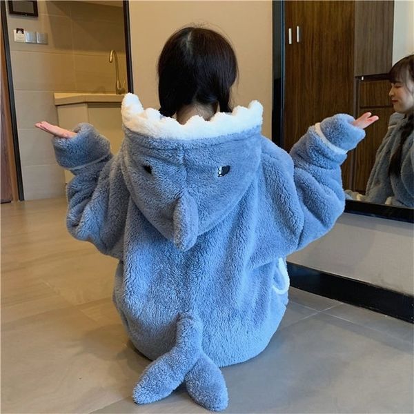 qweek shark women's pajamas flannel hooded sleepwear kawaii pijama female set with pants cute pyjamas halloween party loungewear 220329, Black;red
qweek shark women's pajamas flannel hooded sleepwear kawaii pijama female set with pants cute pyjamas halloween party loungewear 220329, Black;red