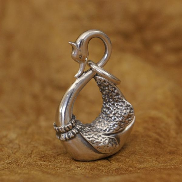 linsion 925 sterling silver cute swan pendant lovely charms small animal ta330
linsion 925 sterling silver cute swan pendant lovely charms small animal ta330