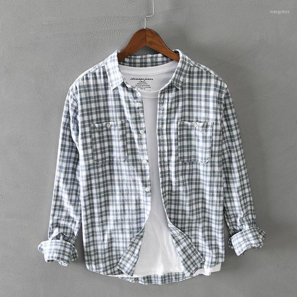 men's casual shirts cotton grey plaid shirt for men korean 2022 fall long sleeve pocket shirtsmen's, White;black
men's casual shirts cotton grey plaid shirt for men korean 2022 fall long sleeve pocket shirtsmen's, White;black