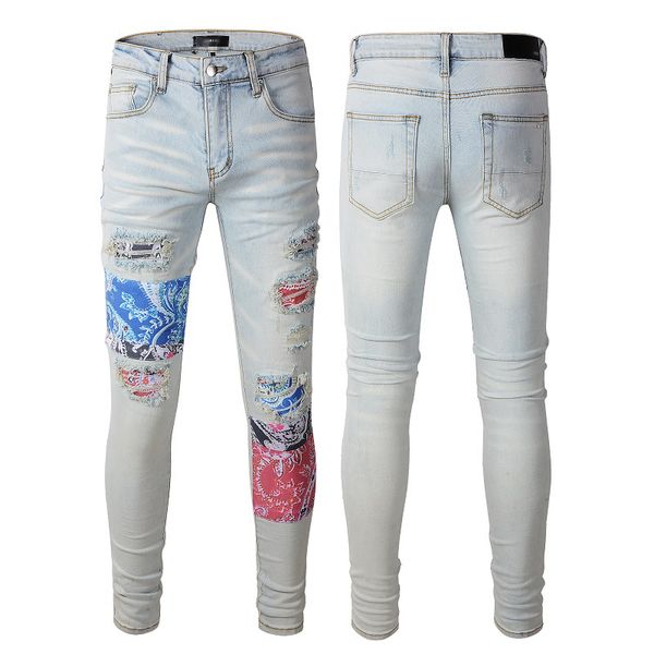 autumn designer feet pants mens jeans ripped splatter retro blue straight jean streetwear beggar streepantssize 28-40 @27
autumn designer feet pants mens jeans ripped splatter retro blue straight jean streetwear beggar streepantssize 28-40 @27