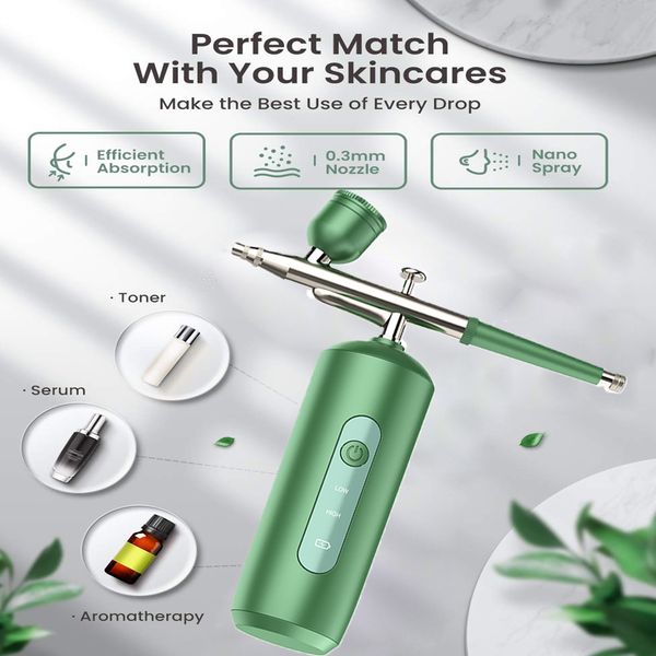 0.3mm cordless airbrush kit portable airbrush kit with compressor for makeup nail art tattoo craft cake nano mist sprayer pe
0.3mm cordless airbrush kit portable airbrush kit with compressor for makeup nail art tattoo craft cake nano mist sprayer pe