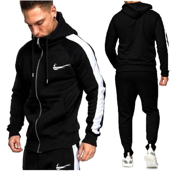spring 2022 new brand men's casual fashion hoodie pants hoodie+sportswear jogging sportswear solid color coat autumn and winter, Gray
spring 2022 new brand men's casual fashion hoodie pants hoodie+sportswear jogging sportswear solid color coat autumn and winter, Gray