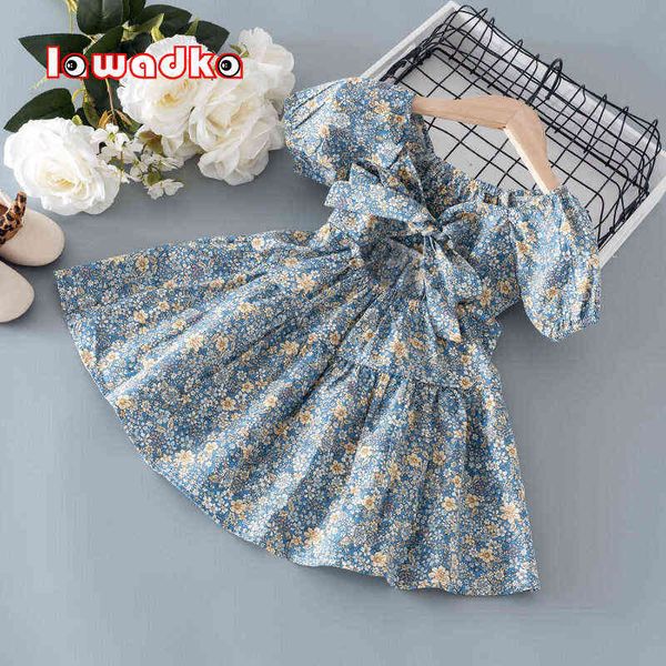 lawadka new summer kids girls dress print floral bow dresses for girls fashion princess cotton children clothing 2022 y220426, Red;yellow
lawadka new summer kids girls dress print floral bow dresses for girls fashion princess cotton children clothing 2022 y220426, Red;yellow